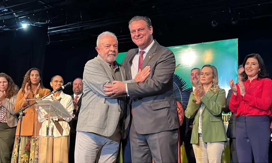 Carlos fávaro com Lula